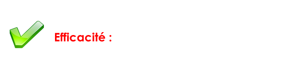 efficacité efficacité